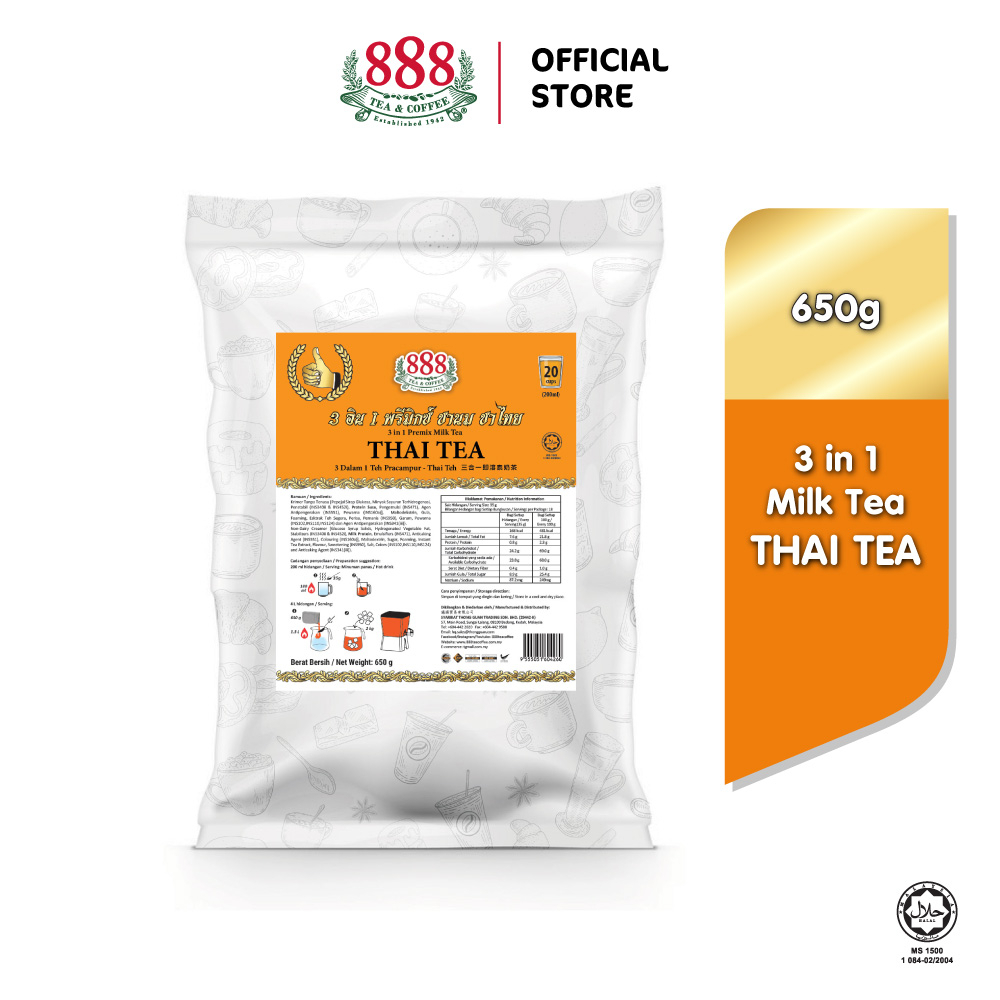 888 Instant THAI Tea Original (650g) | Shopee Malaysia