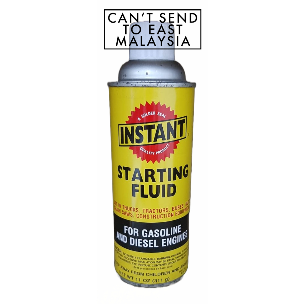 INSTANT STARTING FLUID FOR GASSOLINE AND DIESEL ENGINES (M3515