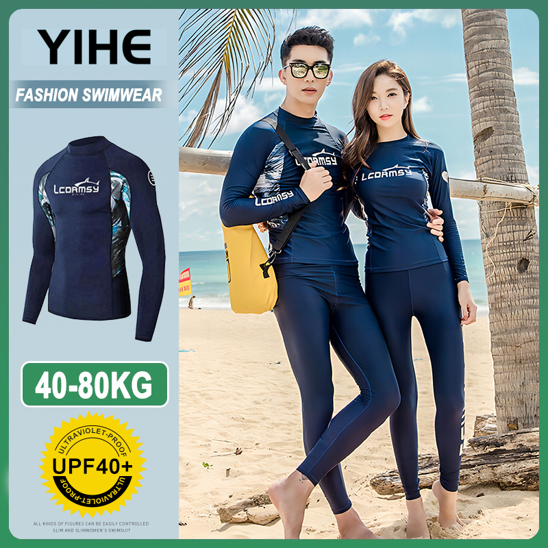 [YIHE]couple swimming suit Men Women Swimsuit Swimming Suit Swimwear ...