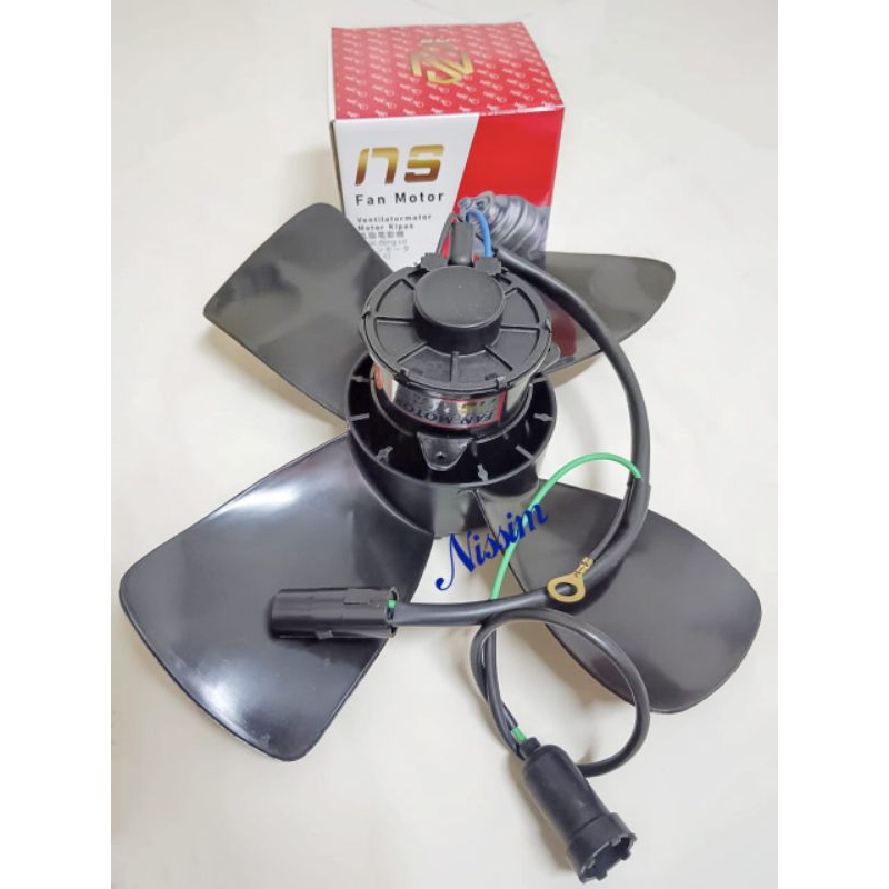 Fan Motor & Fan Blade Saga,Iswara,Lmst (denso type)(2socket)(big body