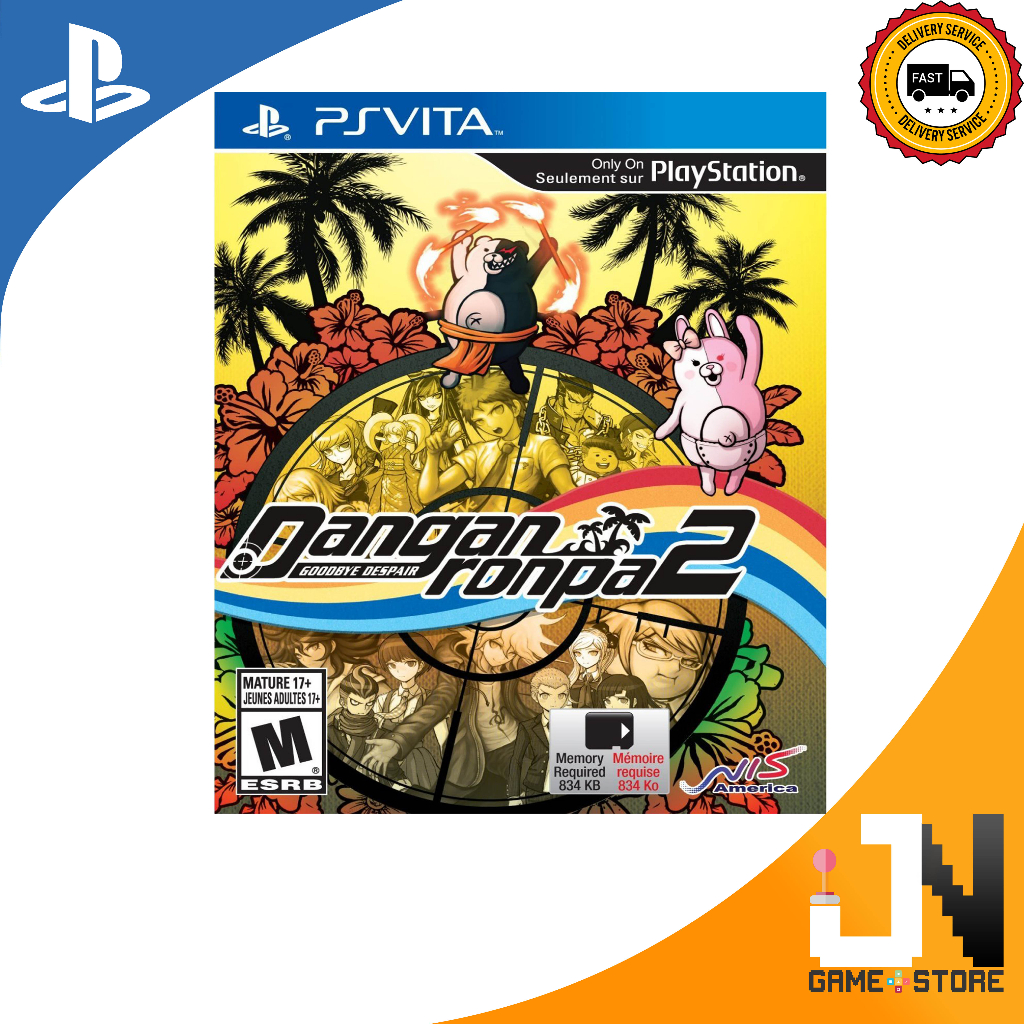 PS Vita Danganronpa 2: Goodbye Despair (R1)(English)(NEW) | Shopee Malaysia