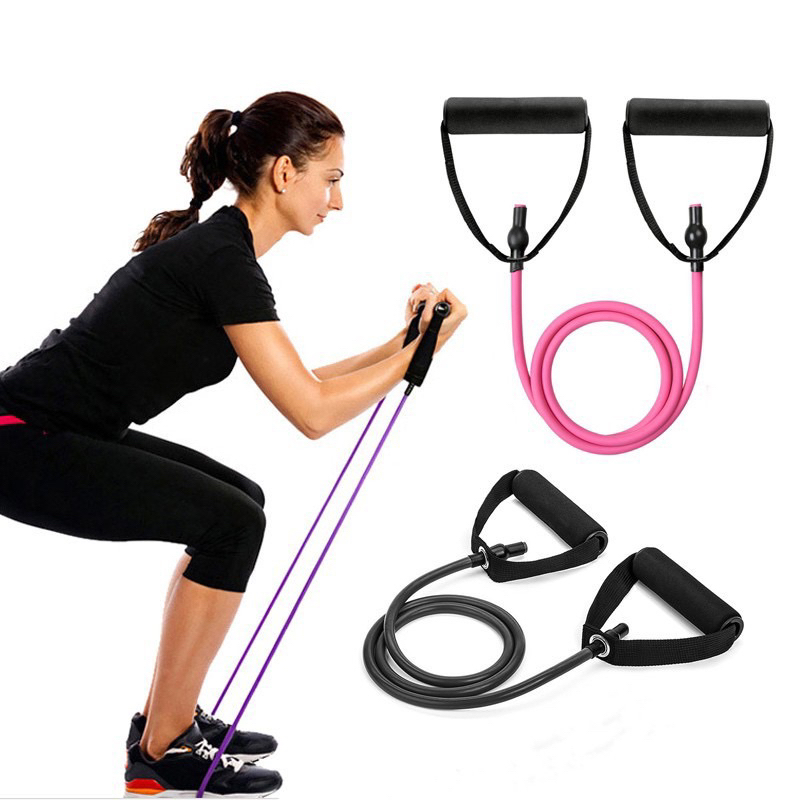 120cm Elastic Resistance Bands Yoga Pull Rope Fitness Workout Sports Bands  Yoga Rubber Tensile Pull Rope Expander banda elastica – unionlistca