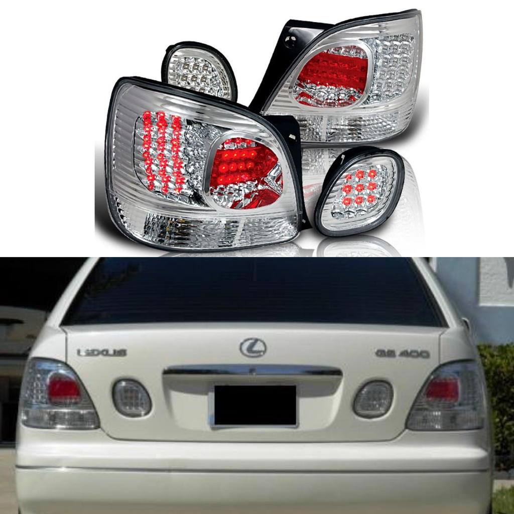 Toyota Lexus Aristo GS300 LED Tail Lamp 19982002 Crystal 100 Taiwan