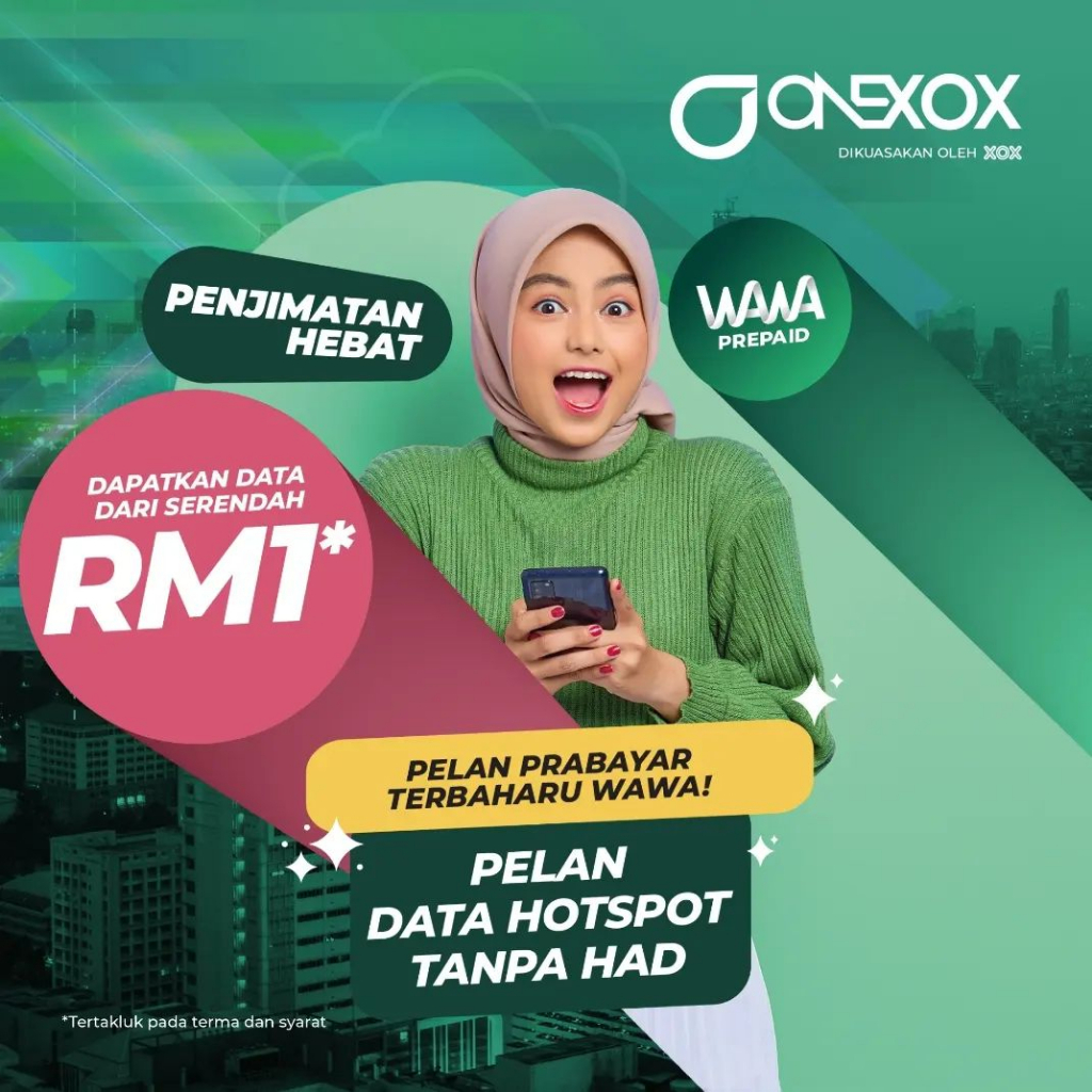 XOX / ONEXOX SIM CARD 5G WAWA PREPAID *UNLIMITED Hotspot* + HIGH SPEED