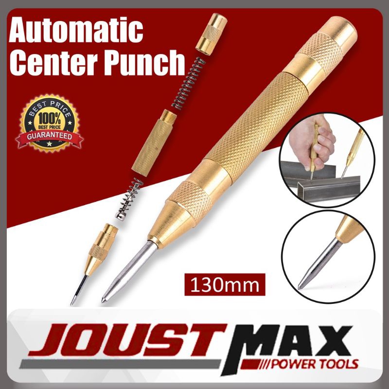 Penanda Lubang 130mm Automatic Center Punch Pin Punch Center Puncher