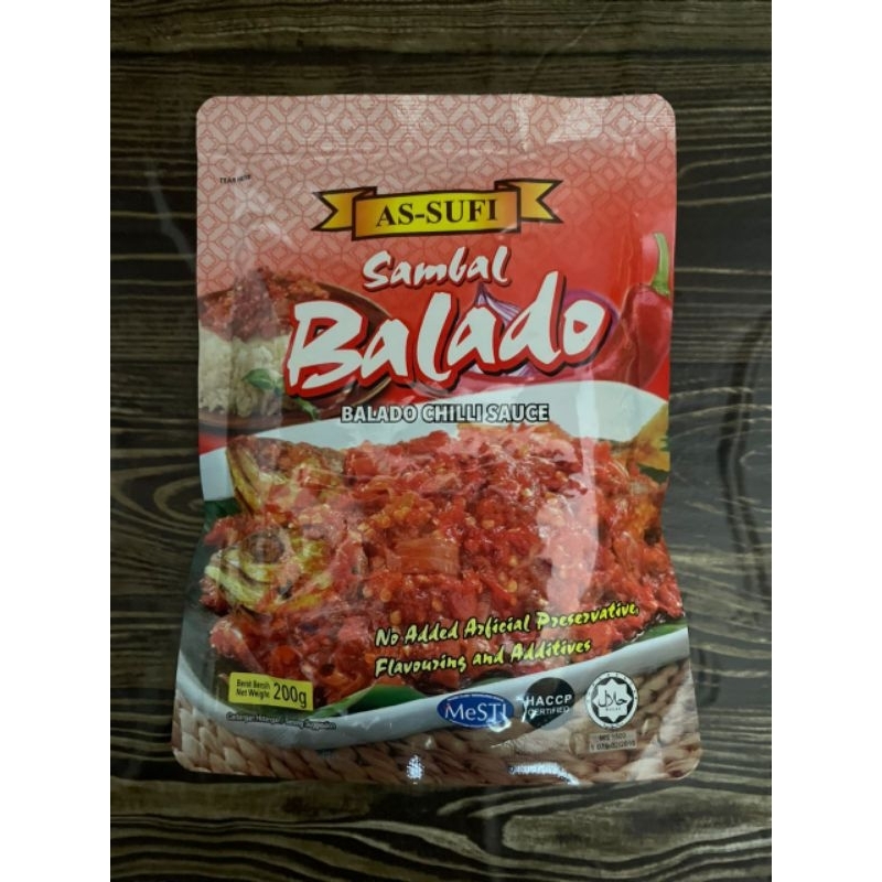 As Sufi Sambal Balado 200g Shopee Malaysia