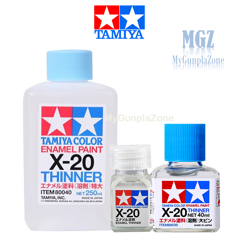 Tamiya Color Enamel Paint X20 Thinner 10ML/40ML/250ML Shopee Malaysia