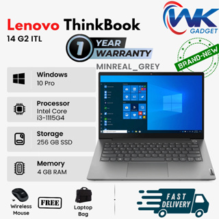 Portátil Lenovo ThinkBook 14 Intel Core i3-1115G4