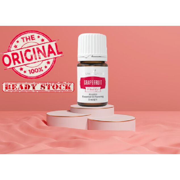 Young Living YL Grapefruit EO Flavoring 5ml (Oil level around 5070
