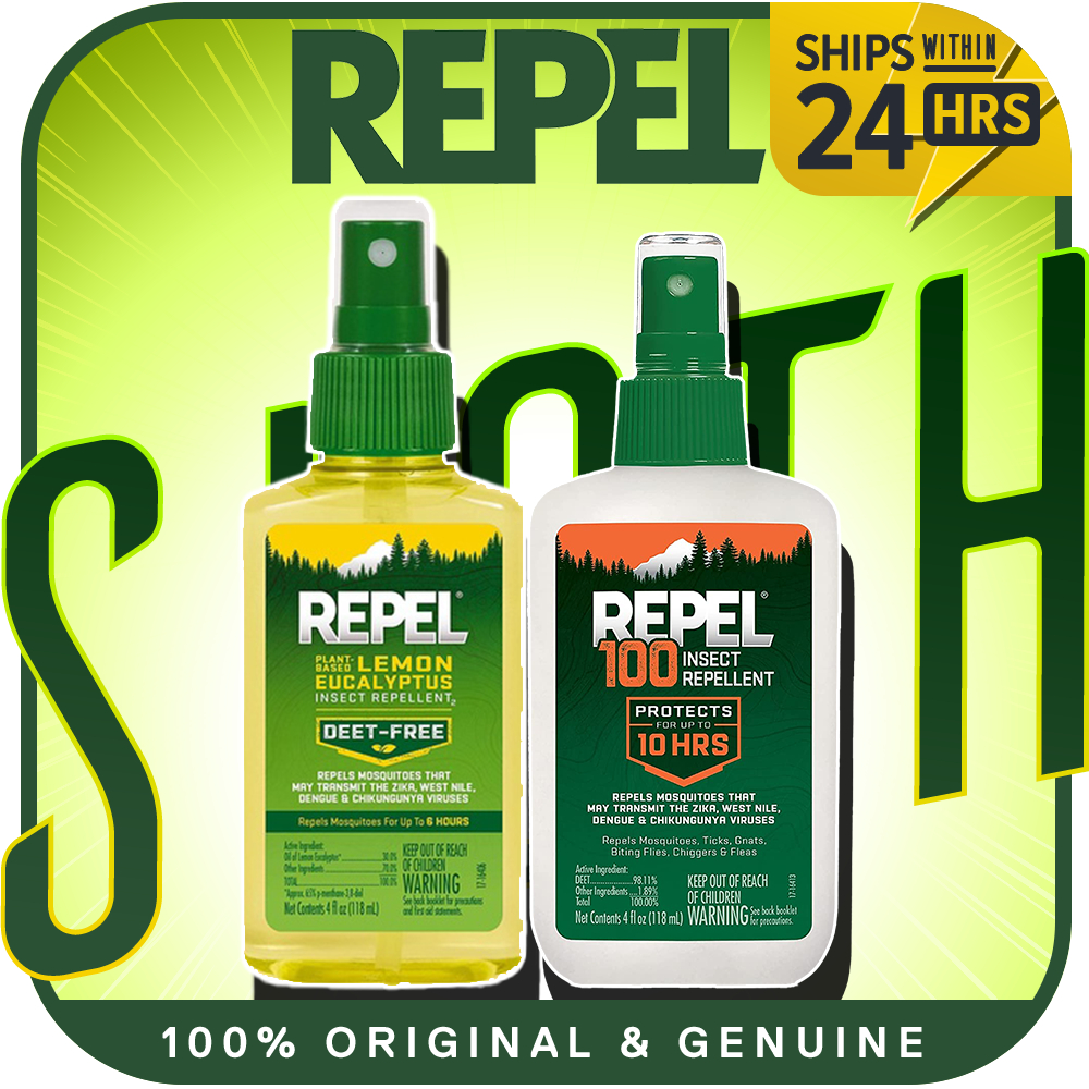 Repel Repel 100 PlantBased Lemon Eucalyptus Insect Mosquito