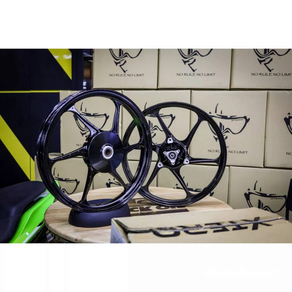 NVX XTERO X6 SPORT RIM 1.6/1.85 17INCH PNP YAMAHA NVX V1 V2 AEROX ...