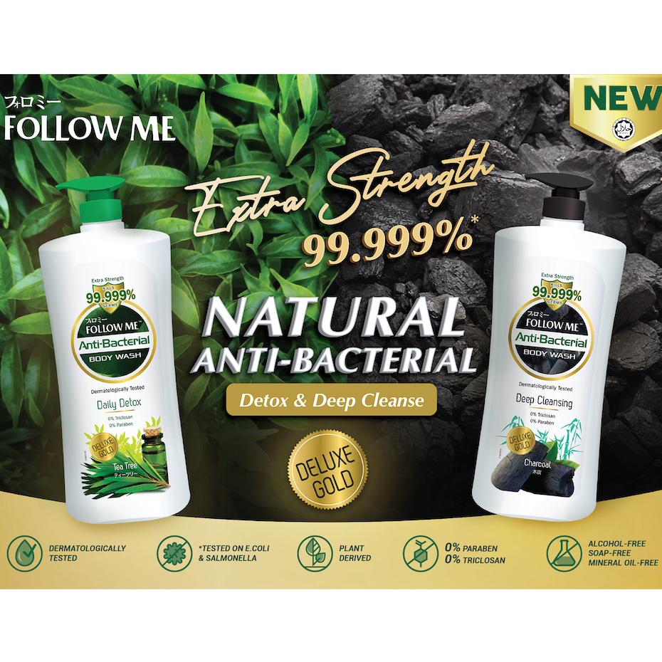 ( Promo ) Follow Me Antibacterial Body Wash ( 950ml ) Shopee Malaysia