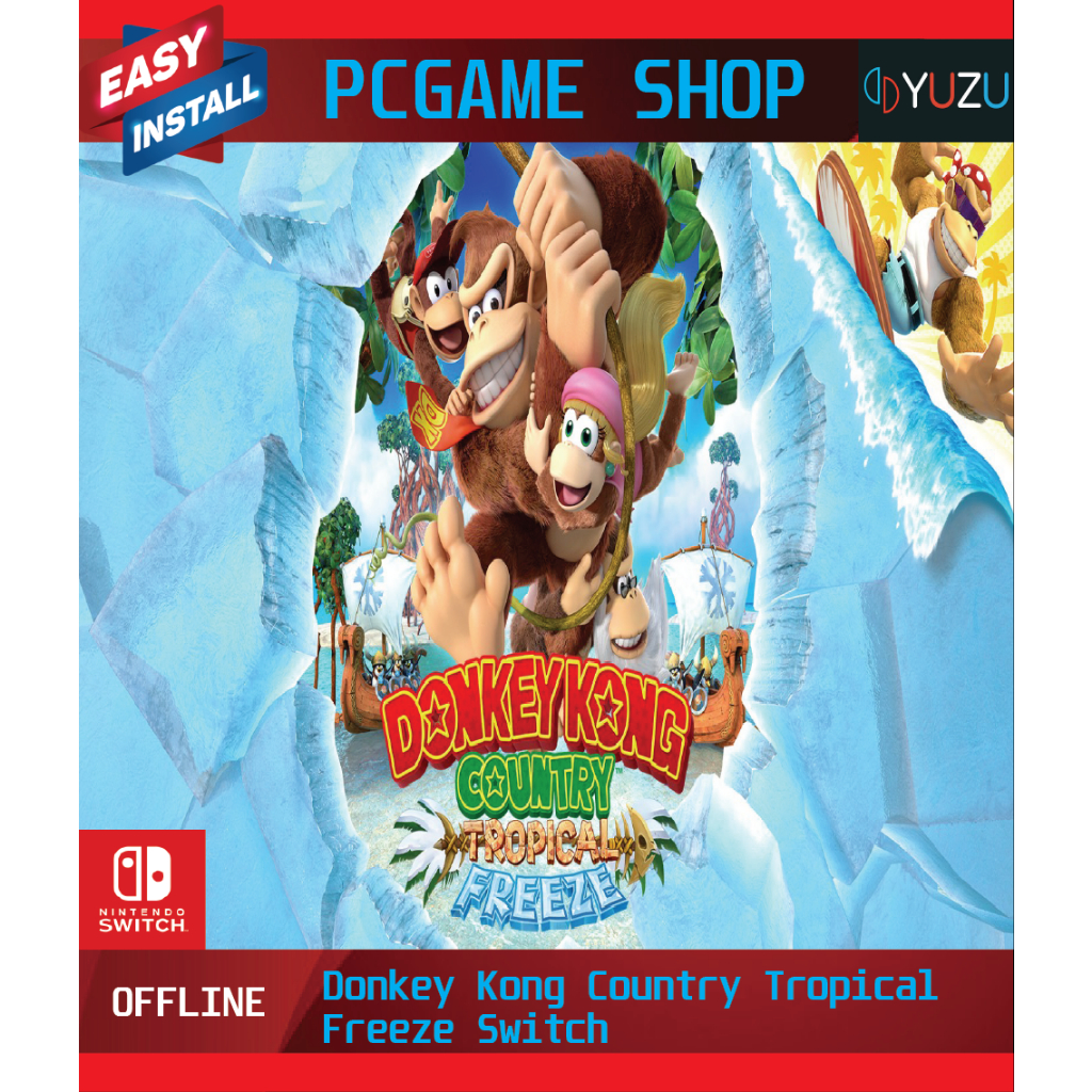 Donkey Kong Country Tropical Freeze Switch PC Games Nintendo Switch