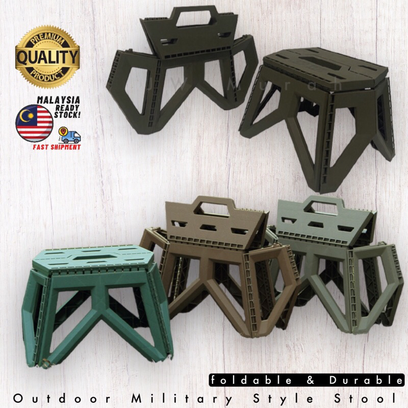 SUPER OFFER~Portable Handcarry Military Outdoor Folding Step Stool ...
