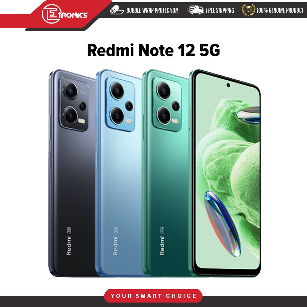 Xiaomi Redmi Note 12S 8GB + 256GB – Original Malaysia Set