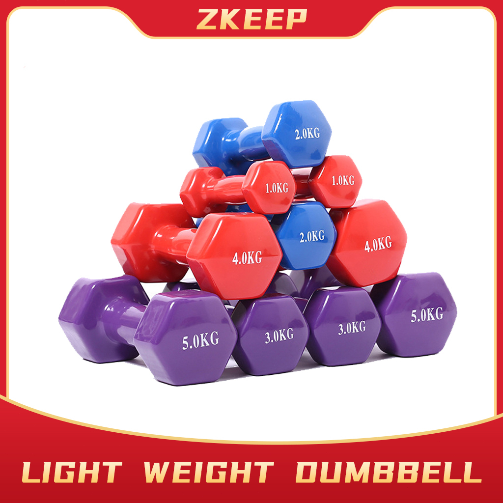 2kg Dumbbell 4KG Dumbell 2KG Dumbell Hexagon Weight Training Workout ...
