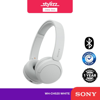 Sony WH-CH520 Wireless Bluetooth On-ear Headphones White