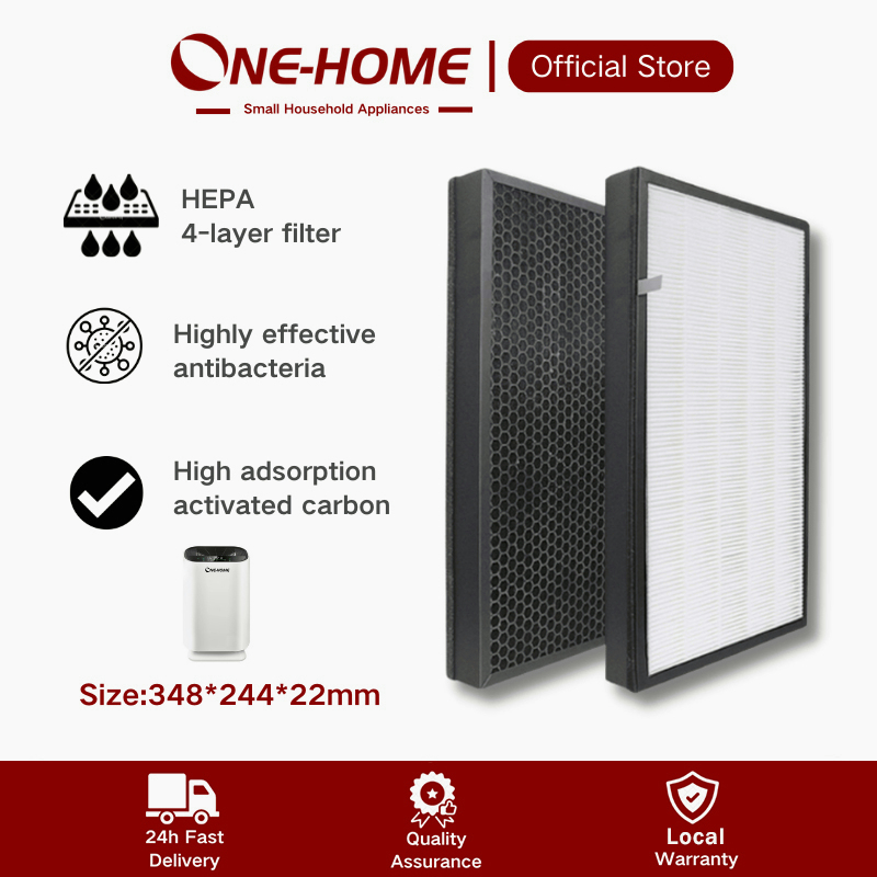 Air Purifier Filter Replacement 4Layer Real HEPA AntiBacterial/Anti