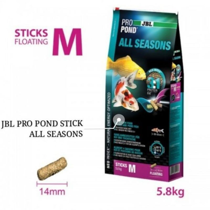 Amtra Pro Pond Pellet 5000 ml - Mangime per Carpe Koi, pesci rossi