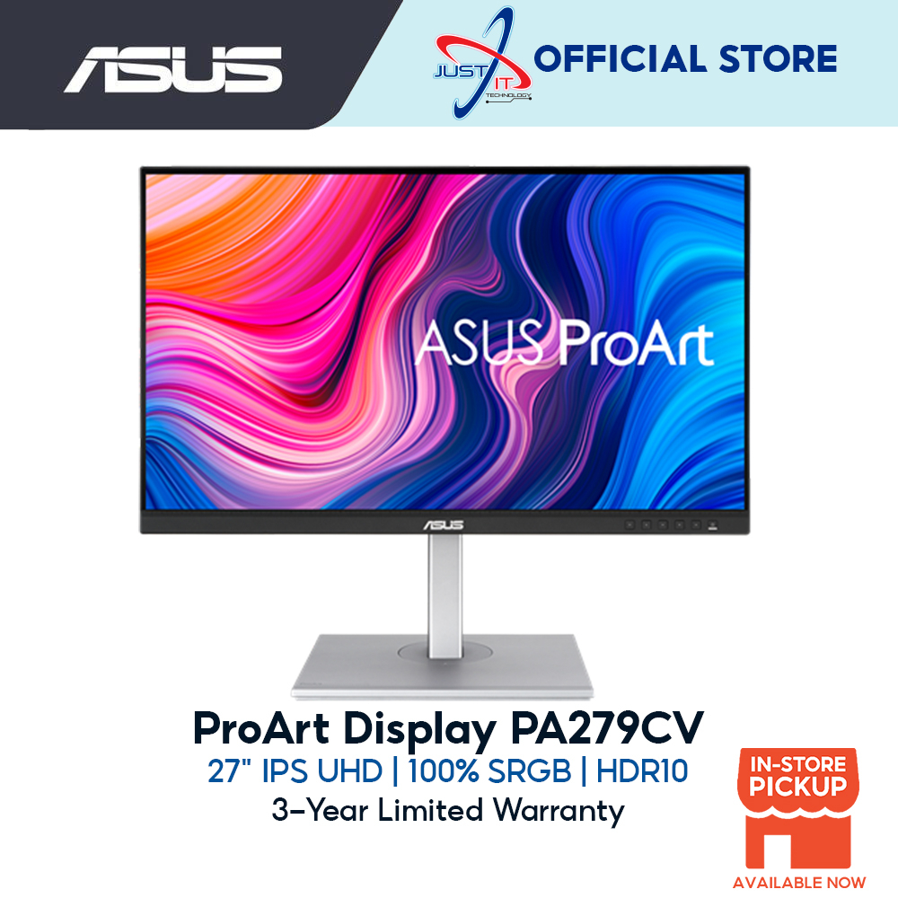 ASUS PROART PA279CV 27" IPS UHD 100% SRGB HDR10 /PA279CRV 27" IPS UHD ...