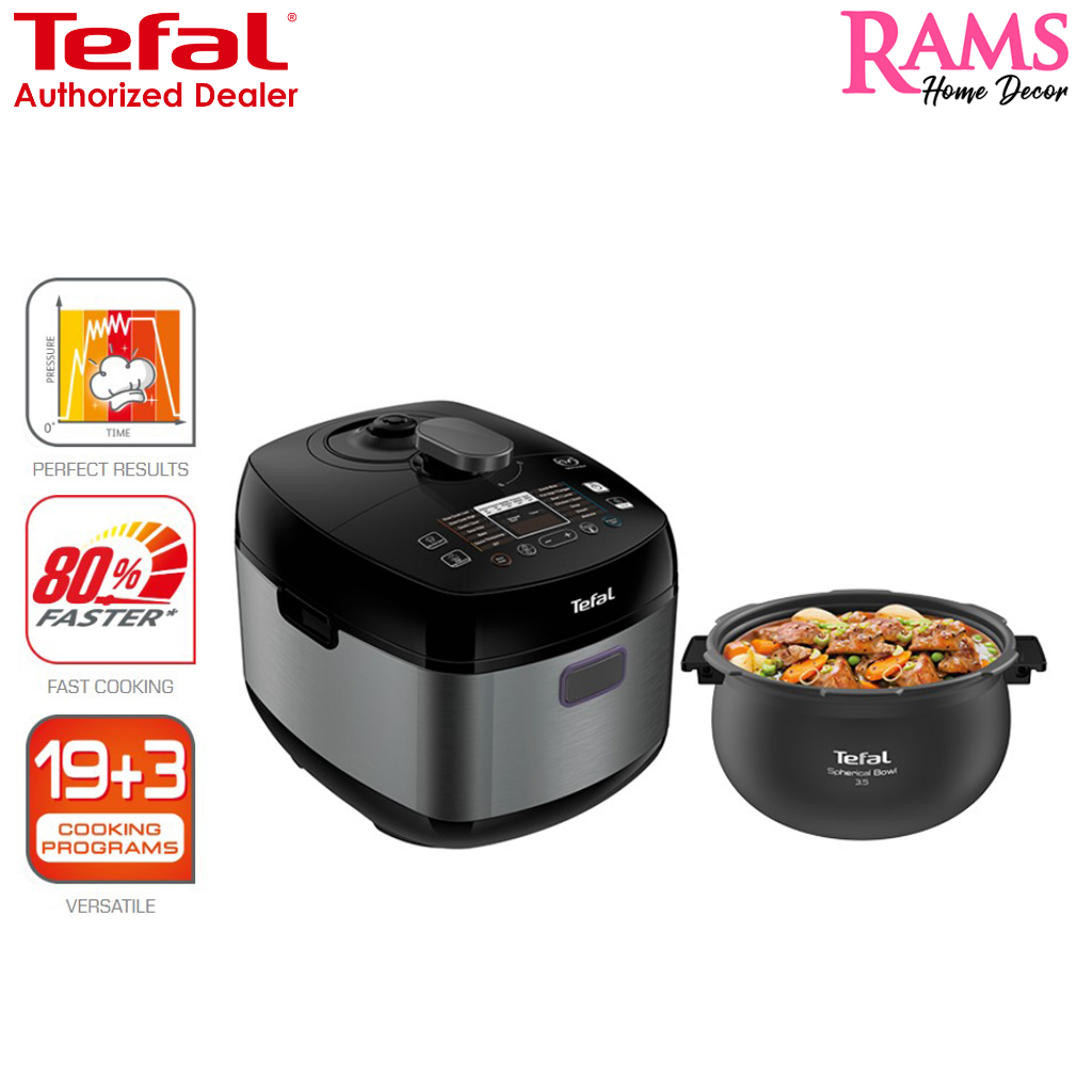 Tefal 5L Home Chef Smart Pro Multicooker and Free 3.2L Stainless Steel ...