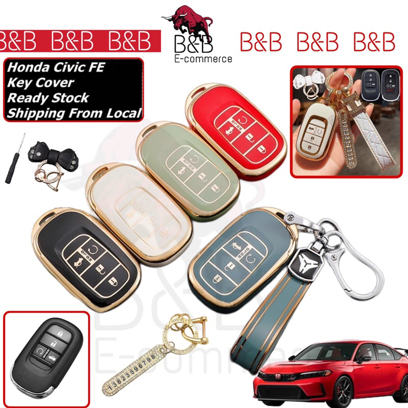 🔥Ready Stock 🔥TPU Remote suitable for Honda HRV 2022 Honda Civic 2022