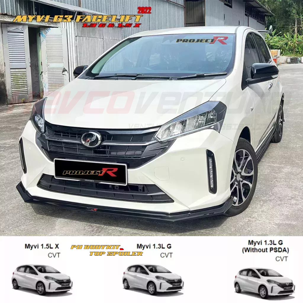 PERODUA MYVI MG3.5 FL PROJECT R+ BODYKIT PU Shopee Malaysia