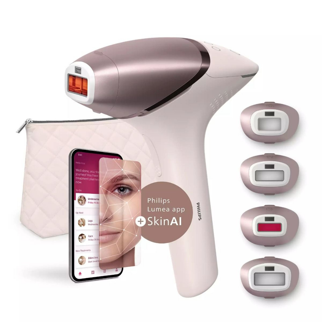 Philips Lumea BRI977 Cordless 9900 Series IPL Hair Removal with SkinAI Latest 2023 Shopee Malaysia