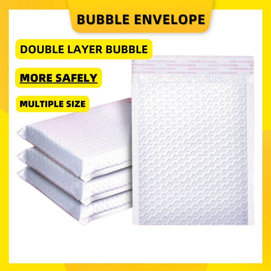 Bubble Envelope White Bubble Mailer Courier Bag Bubble Wrap Parcel Bag