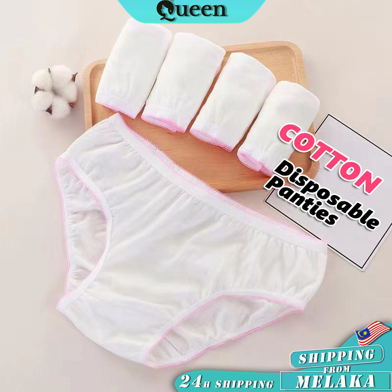 [LATEST] Disposable Panties Maternity Travel Panty Underwear / Seluar