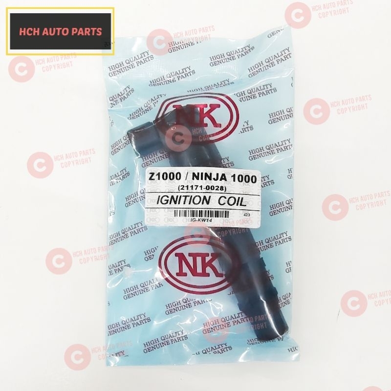 Kawasaki Ignition Coil KIRYU 4Pcs 129700-4180 21171-1286