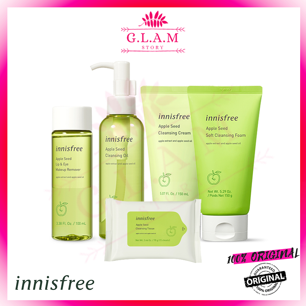 INNISFREE Apple Seed Cleansing Cream / Soft Cleansing Foam / Cleansing