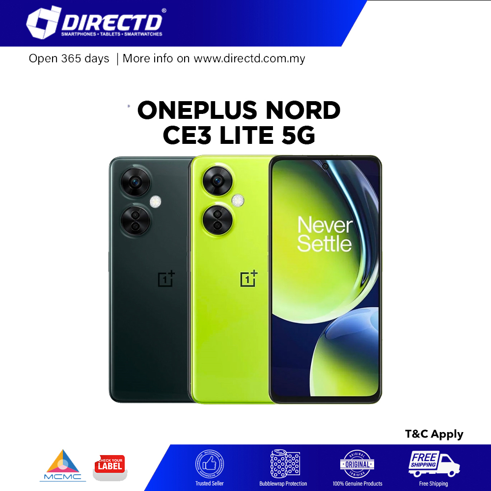 [NEW] OnePlus Nord CE3 Lite 5G [8GB RAM | 256GB ROM] | Shopee Malaysia
