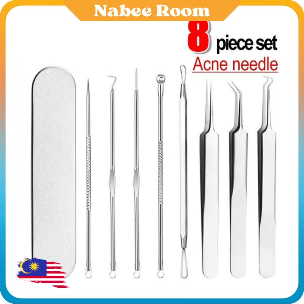 NabeeRoomOS Blackheads Whiteheads Remover Extractor Acne Comedone Skin