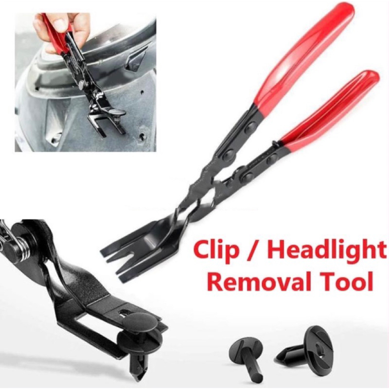 car door panel bumper clip fastener removal head light remover tool car