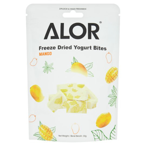 MALAYSIAN SNACK ALOR FREEZE DRIED MANGO YOGURT BITES 30G Shopee Malaysia