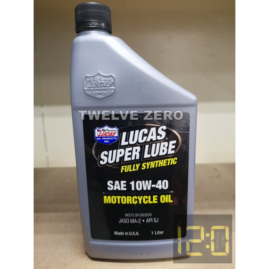 Lucas Super Lube Fully Synthetic W W W Engine Oil L Bottle Motorcycle