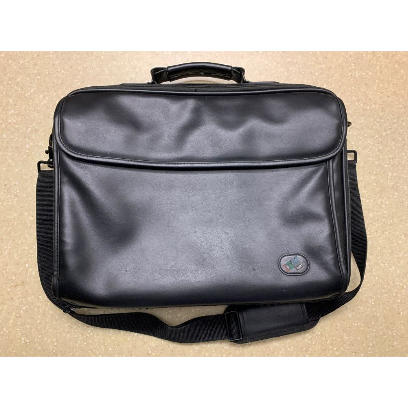 IBM ThinkPad Genuine Original Vintage Black Leather Laptop Notebook