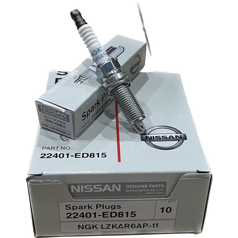 NISSAN SPARK PLUG 22401-ED815 FOR LIVINA / LATIO / TEANA 2.0 / ALMERA ...