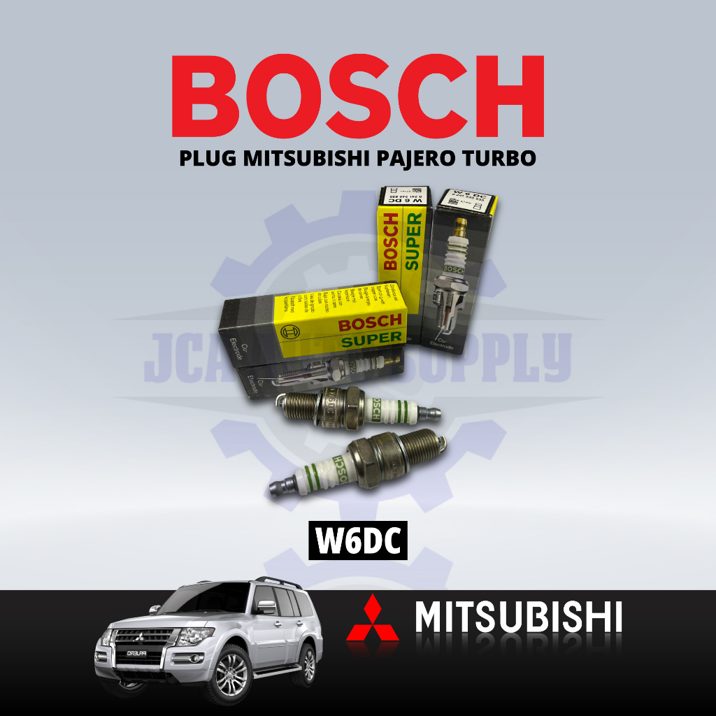 BOSCH Super Spark Plug MitsubishiPajeroTurbo W6DC Shopee Malaysia