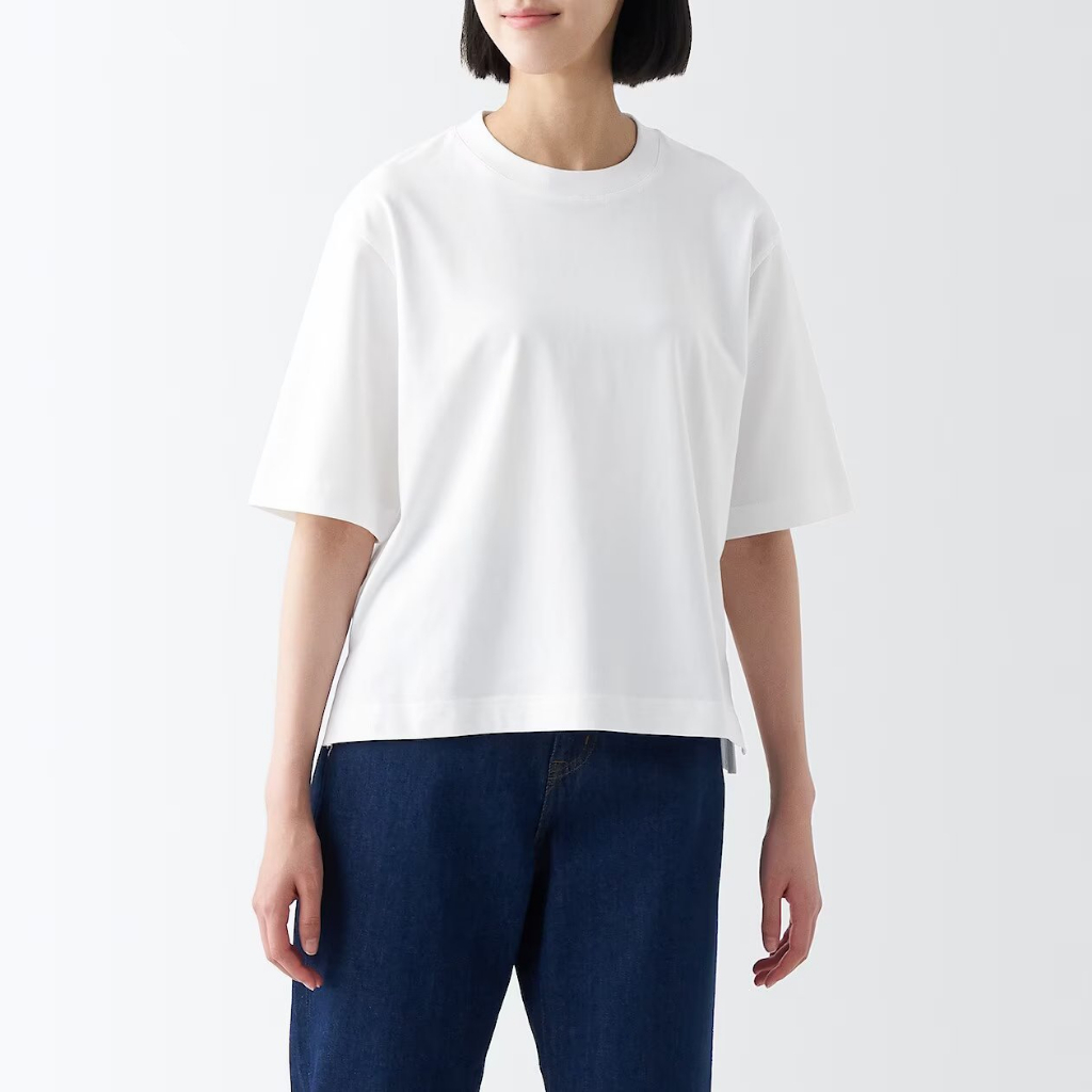 muji women's t shirts