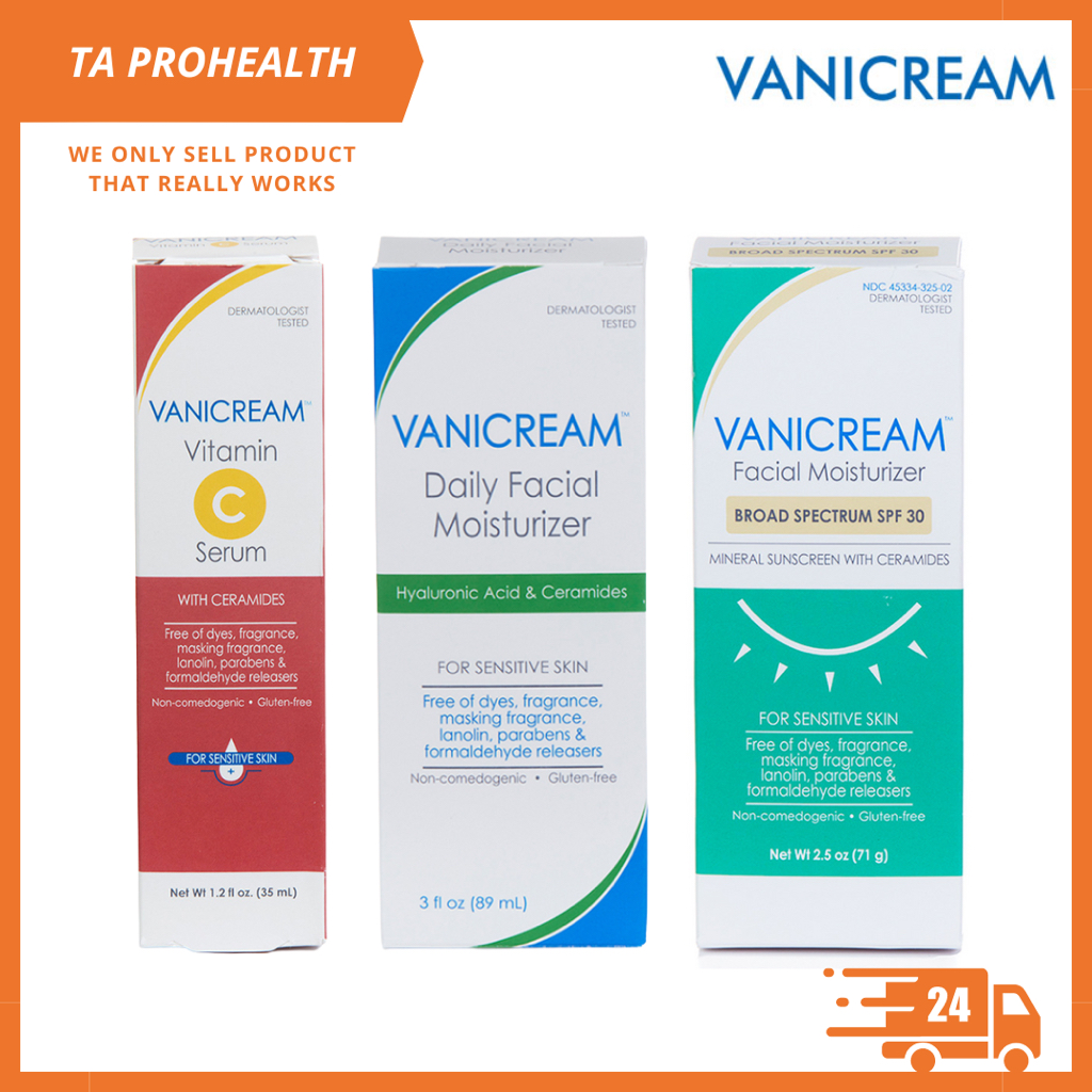 Vanicream Daily Facial Moisturizer Haceramides 89ml Sunscreen 71g Shopee Malaysia 6062