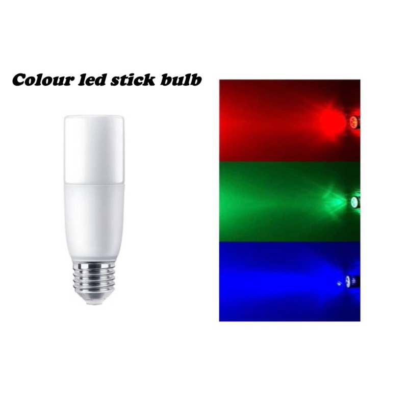 LED Bulb 15w Colour Red Green Blue Effect LED Light Bulb Corn Bulb ...