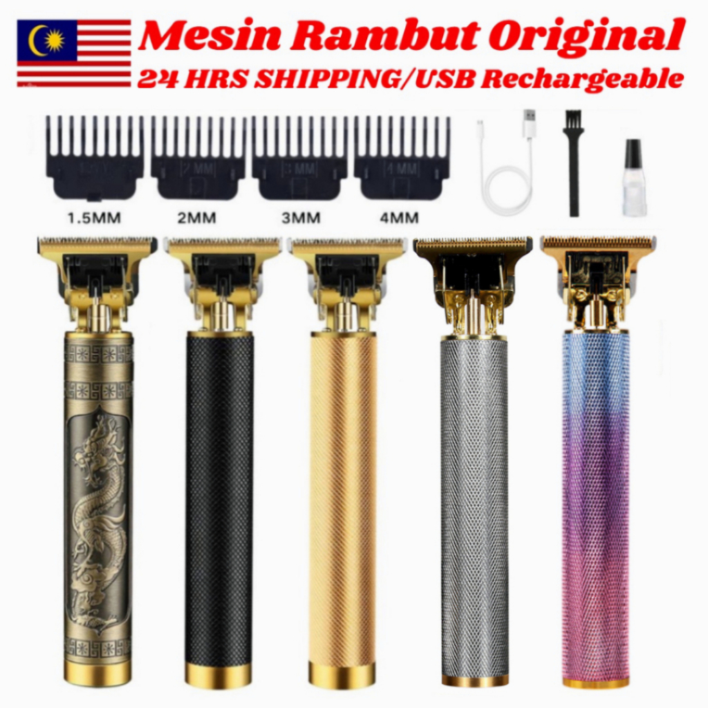 💇‍♂️Electric Hair Trimmer Clipper Cordless USB Rechargeable Mustache