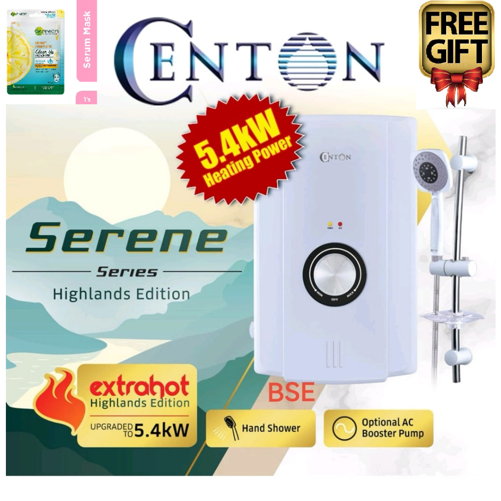 CENTON Highlands| 5.4kW instant water heater (Genting / Cameron Highlands  /high rise building) 4mm Cable size | Shopee Malaysia