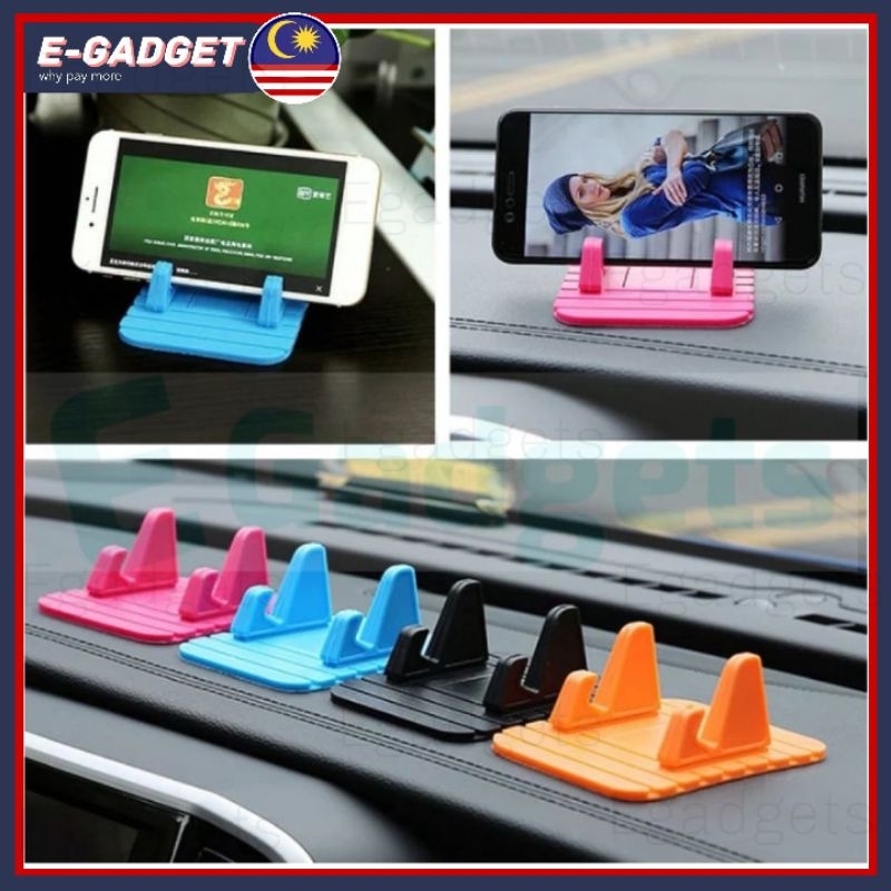 Car Holder Dashboard Mobile Phone Holder Anti Slip Mat Holder Desktop 