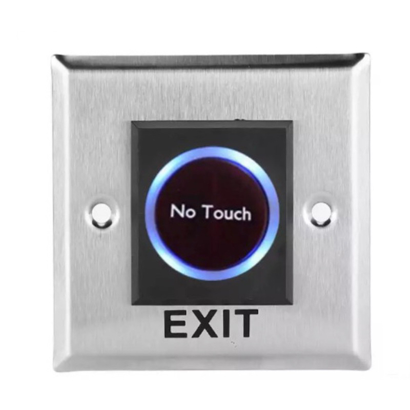 NO TOUCH INFRARED EXIT BUTTON SENSOR SWITCH STAINLESS STEEL PLATE ...