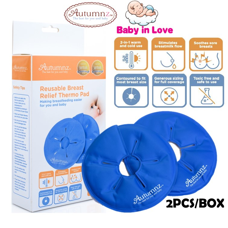 Autumnz Reusable Breast Relief Thermo Pads (Therapy Stimulate Milk