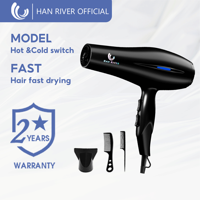 HAN RIVER Hair Dryer High Power Blue Light Hair Care Scented Shopee