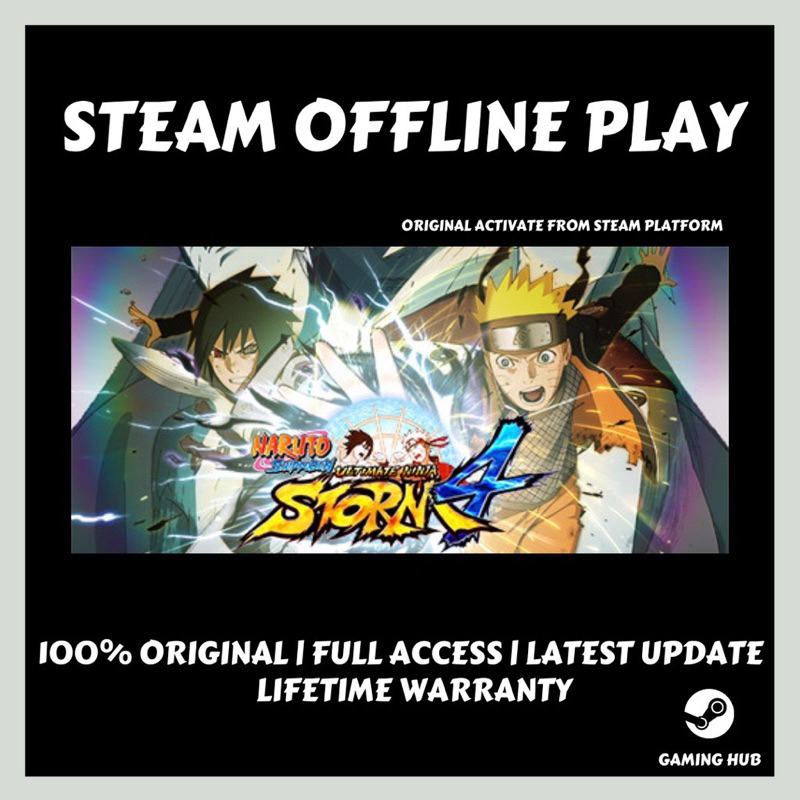 NARUTO SHIPPUDEN: Ultimate Ninja STORM 4 Steam Offline Game - Full DLC ...